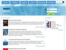 Tablet Screenshot of berti-editions.com